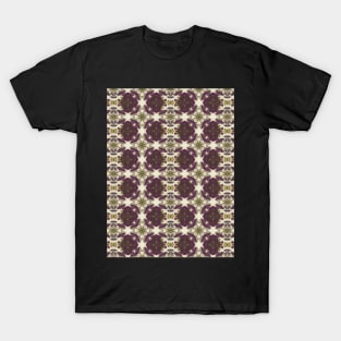 Crab Looking, Purple and Green Pattern - WelshDesignsTP003 T-Shirt